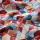 Tissu décoratif Gobelin hexagones colorés,  thumbnail number 2