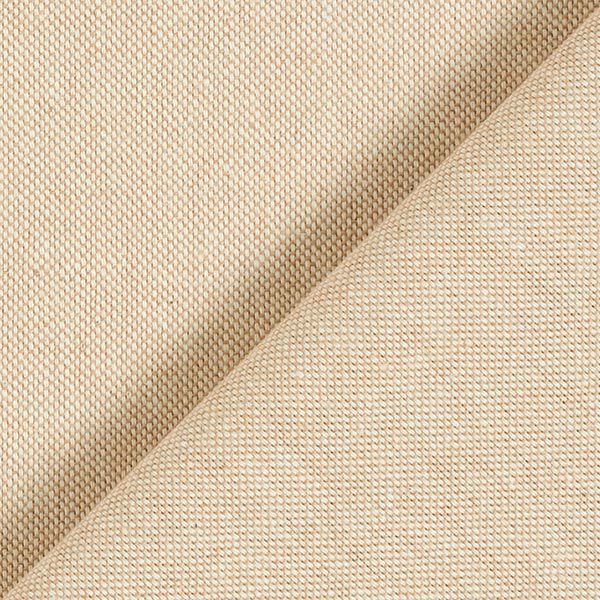 Tissu déco chambray semi-panama recyclé – beige,  image number 3