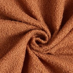 Tissu de revêtement Tissu peluche doux – terre cuite, 