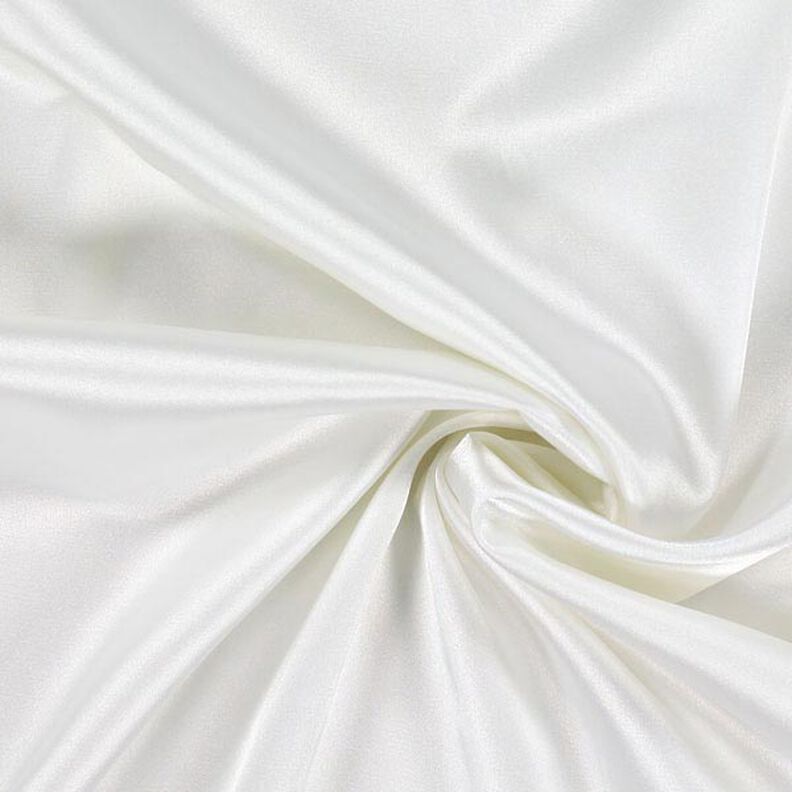 Stretch Satin – blanc,  image number 1