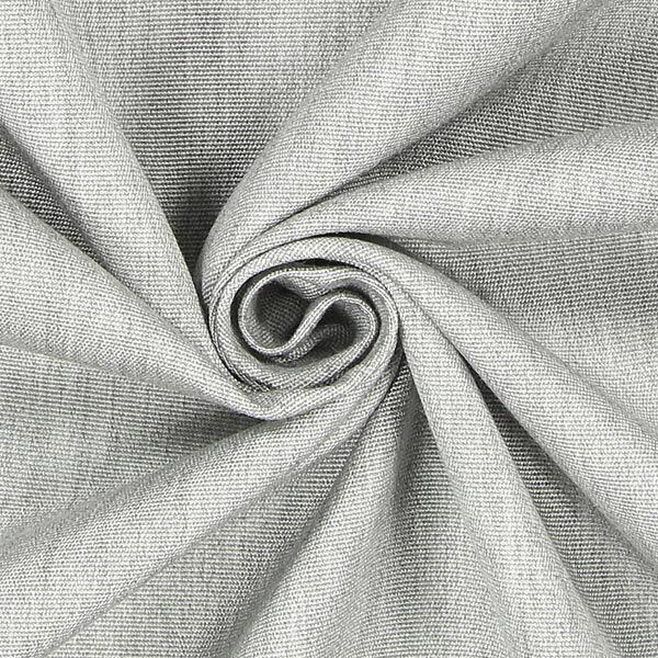 Tissu d’extérieur Agora Liso Melange – gris clair – Échantillon, image number 2