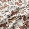 Tissu de décoration Semi-panama chats – nature,  thumbnail number 2
