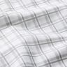 Popeline de coton Double carreaux – blanc/argent,  thumbnail number 2