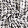 Bouclé Pied de poule – noir/blanc,  thumbnail number 3