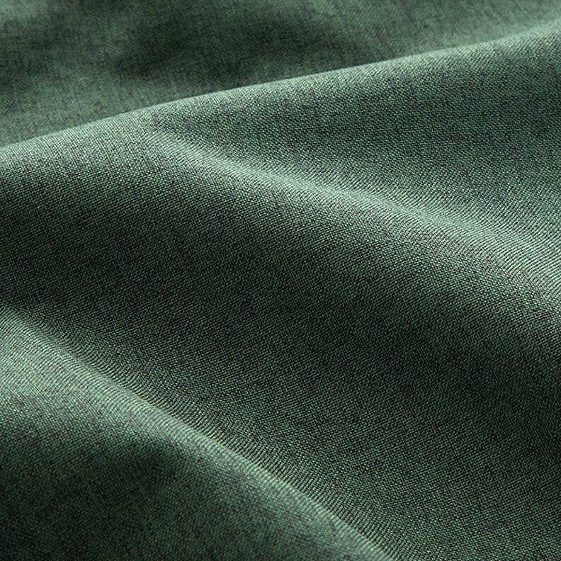 Tissu de revêtement Chiné uni – vert foncé,  image number 2