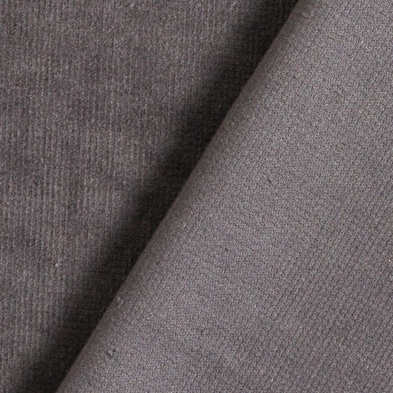 Velours à côtes fines stretch – gris foncé,  image number 3