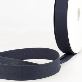Biais Polycotton [20 mm] – bleu marine, 