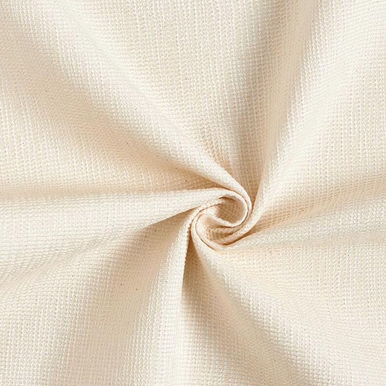 Tissu de décoration Jacquard Côtes discrètes – crème,  image number 1