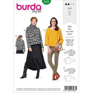 Pullover, Burda 6163 | 34-44, 