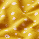 GOTS Jersey coton capsules de pavot | Tula – jaune curry/rose, 