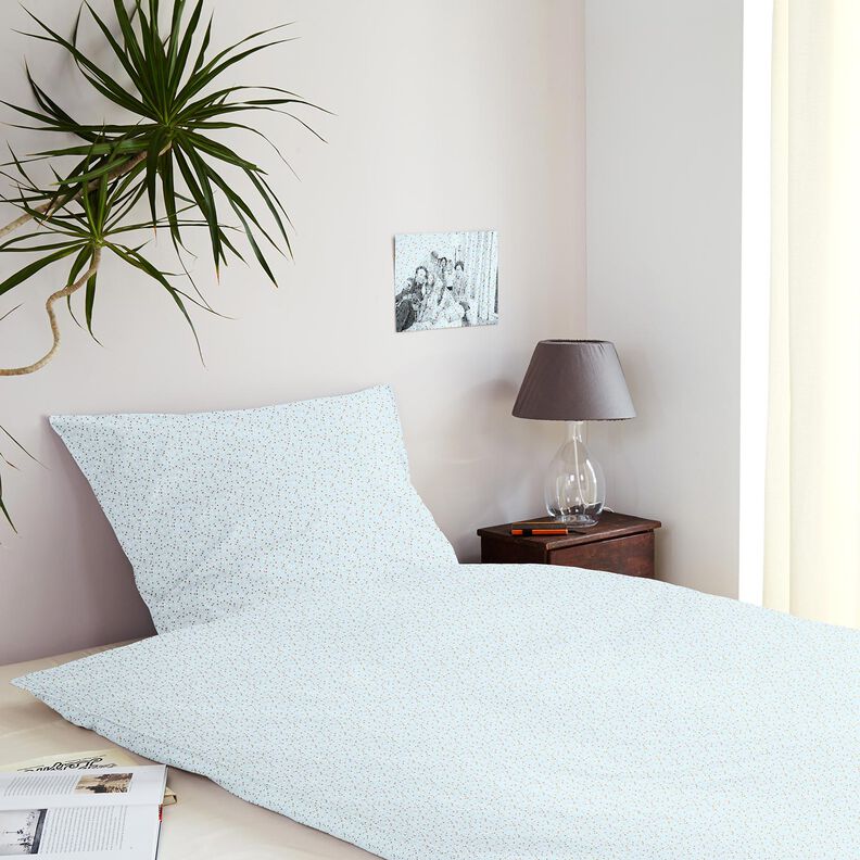 Tissu en coton Cretonne Petits points – bleu clair, image number 7