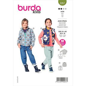 Veste, Burda 9267 | 110-140, 