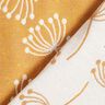 Tissu d’ameublement Jacquard Fleurs de pissenlit – moutarde,  thumbnail number 4
