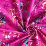Tissus pour maillot de bain fleurs aquarelles – pourpre/blanc,  thumbnail number 3