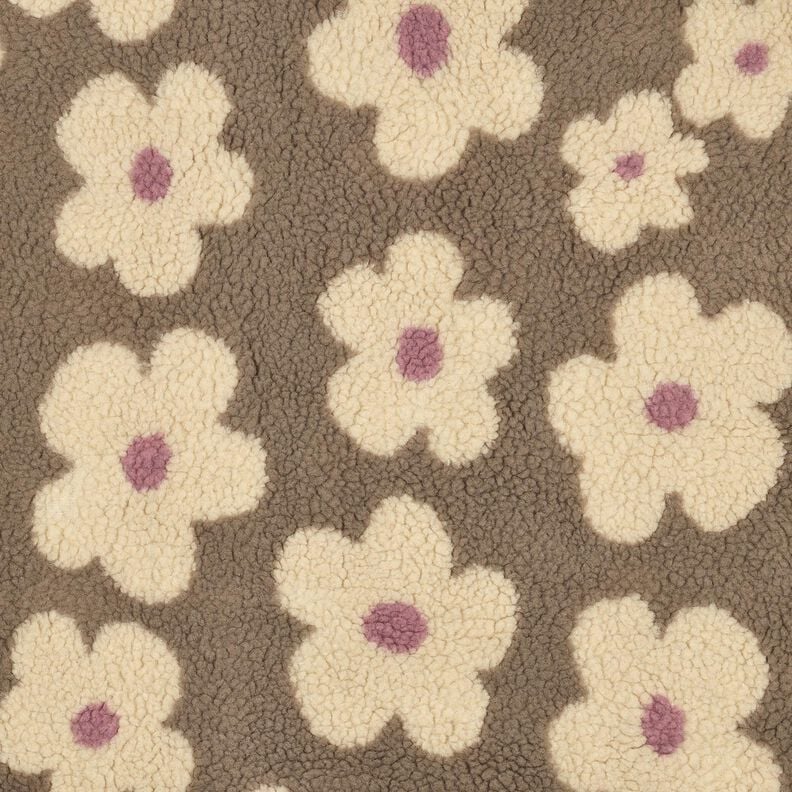Ourson Fleurs | Poppy Fabrics &ndash; dune/beige clair,  image number 1