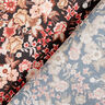 Satin Jolies fleurs – noir,  thumbnail number 4
