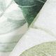 Tissu décoratif Toile grandes feuilles de monstera – blanc/vert herbe,  thumbnail number 4