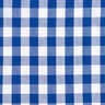 Tissu en coton Vichy à carreaux 1,7 cm – bleu roi/blanc,  thumbnail number 1