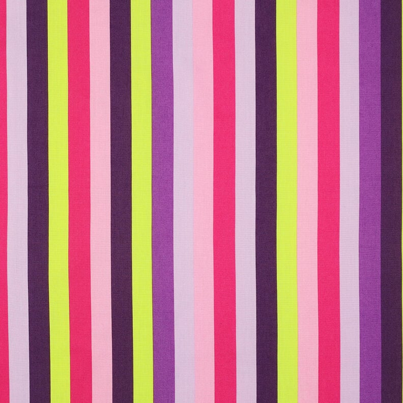 Popeline coton Summer Stripe | Nerida Hansen – lilas,  image number 1