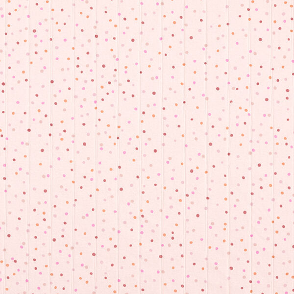 Jersey double couche Points – rosé – Échantillon, image number 1