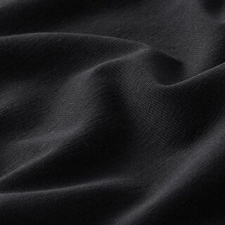 GOTS Jersey coton | Tula – noir, 