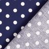Popeline coton Grands pois – bleu marine/blanc,  thumbnail number 6