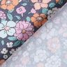 GOTS Popeline coton Prairie fleurie | Poppy Fabrics – gris schiste,  thumbnail number 4