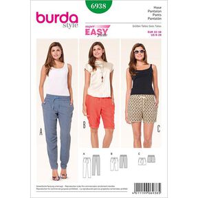 Pantalon / bermuda / short, Burda 6938, 