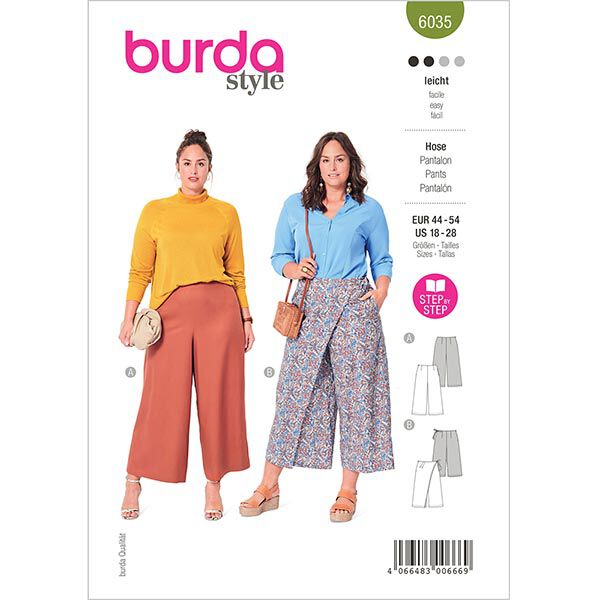 Pantalon, Burda 6035 | 44 – 54,  image number 1