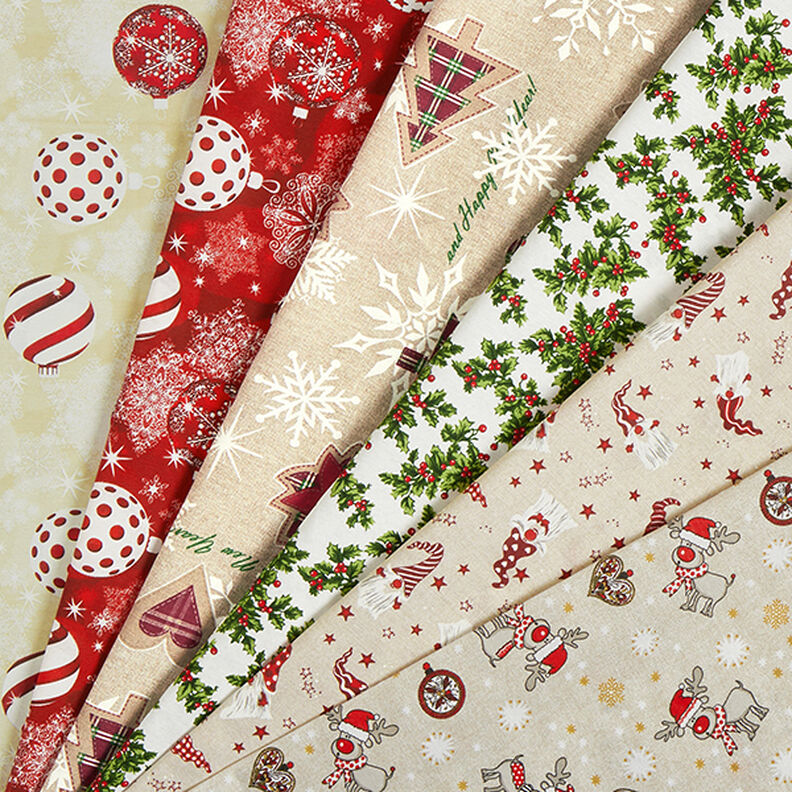 Tissu de décoration Canvas Lutins – beige,  image number 5