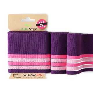 Bord-côtes Bio CUFF ME réflecteur  [140 CM | 8 CM]  | Albstoffe | Hamburger Liebe, 