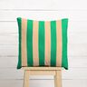 Tissu de décoration Semi-panama Grandes rayures – vert/abricot,  thumbnail number 10