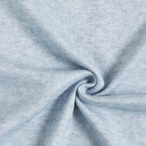 Tissu maille Mélange viscose Chiné – bleu bébé, 