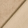 Velours côtelé large prélavé Uni – beige,  thumbnail number 3