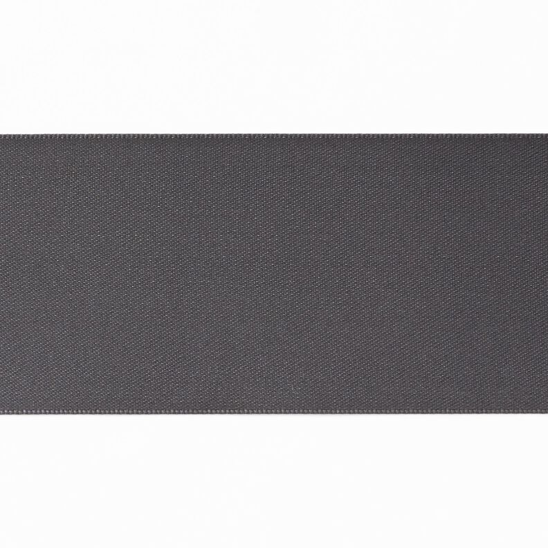 Ruban de satin [50 mm] – gris foncé,  image number 1