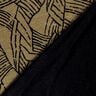 Jersey romanite Feuilles abstraites – olive foncé/noir,  thumbnail number 4