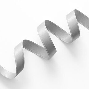 Ruban de satin Recycling  – gris foncé, 