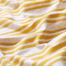 Jersey viscose Rayures pailletées irrégulières – écru/jaune soleil,  thumbnail number 2