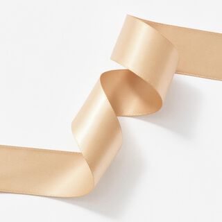 Ruban de satin [25 mm] – beige, 