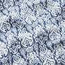 Tissu double gaze de coton Motif traditionnel – blanc/indigo,  thumbnail number 2