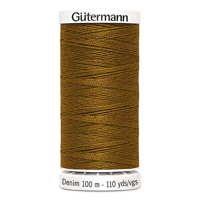 Fil jeans [2040] | 100 m | Gütermann – marron,  image number 1