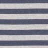 Jersey à rayures horizontales scintillantes – gris clair/bleu marine,  thumbnail number 1