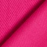 Tissu pour manteau chevrons larges – rose intense,  thumbnail number 3