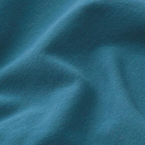 Molleton coton léger uni – pétrole légère, 