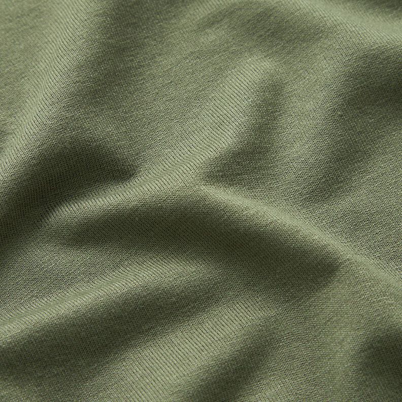 Jersey d’été médium en viscose – olive foncé,  image number 2