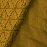 Jersey matelassé à losanges – jaune olive,  thumbnail number 4
