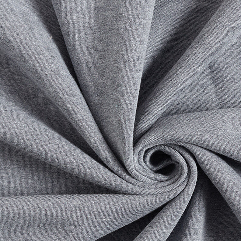 Sweat-shirt mélange clair – gris bleu,  image number 1