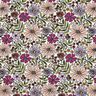 Jersey coton Mer de fleurs | Poppy Fabrics – écru/mauve,  thumbnail number 1