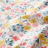 Coton enduit Jolies fleurs – blanc/rouge,  thumbnail number 3