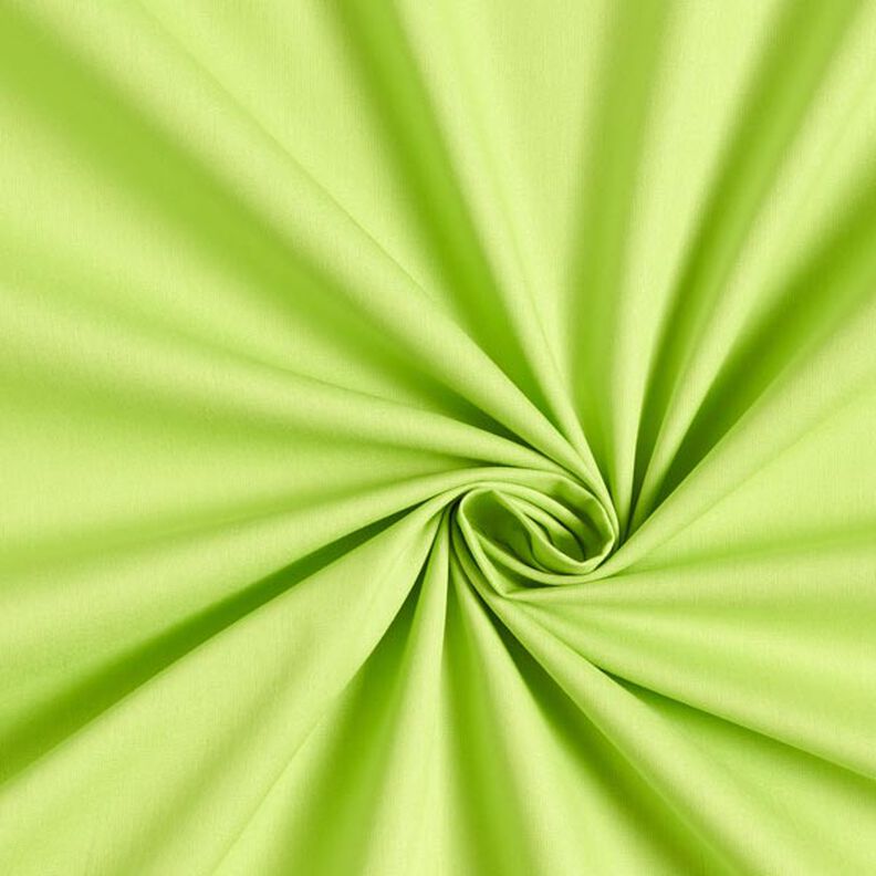 Popeline coton Uni – vert pomme,  image number 1